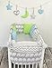 Baby Cot Bumper - Bed Border 210 cm Design21 - Cot Bumper, Corner Protector, Head Protector for Crib