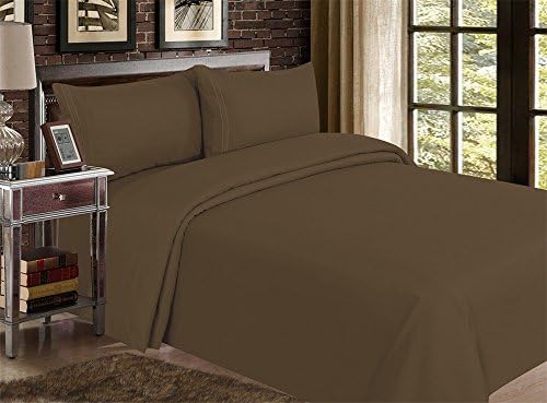 Red Nomad Luxury Duvet Cover & Sham Set, 3 Piece, King/California King, Brown