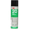 3M Multipurpose Spray Adhesive, Quick Drying, High Strength, Heat & Moisture Resistant, Easy to Use, Variable Width Spray Pattern, Bonds Wood, Laminates, Plastic, Metal & More (390g, Pack 1)