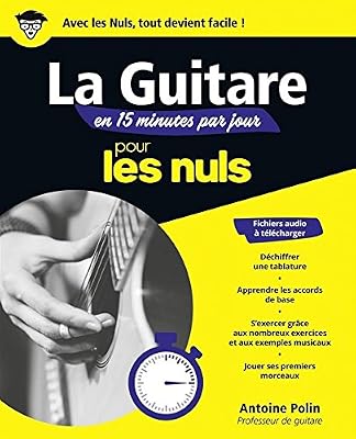 First La guitare en 15 minutes par jour pour les Nuls, mégapoche