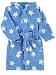 NAME IT Baby Girls' Robe Blue Dunkelblau - Dress Blue -  Blue - 9-12 Months