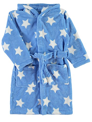 NAME IT Baby Girls' Robe Blue Dunkelblau - Dress Blue -  Blue - 9-12 Months