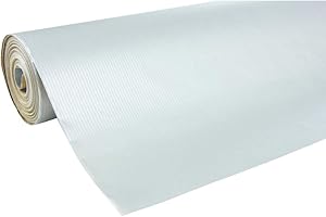Clairefontaine 507576C - Une Bobine De Papier Kraft Recyclé Unicolor Argent - Dimensions : 50x0,70m - 60g - Couleur : Argent - Papier Recyclé, Idéal Pour Les Emballages Cadeaux, DIY, Décoration
