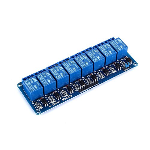 tinxi® 8 Kanal Relais Modul 5V DC 230V Optokoppler passend für Arduino Raspberry Pi - 2