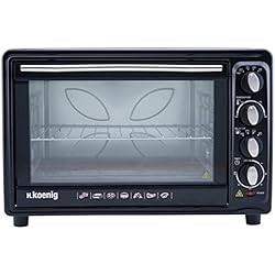 H.Koenig FO42 Four Compact Electrique 42 L, 2000 W, 42 liters, Noir