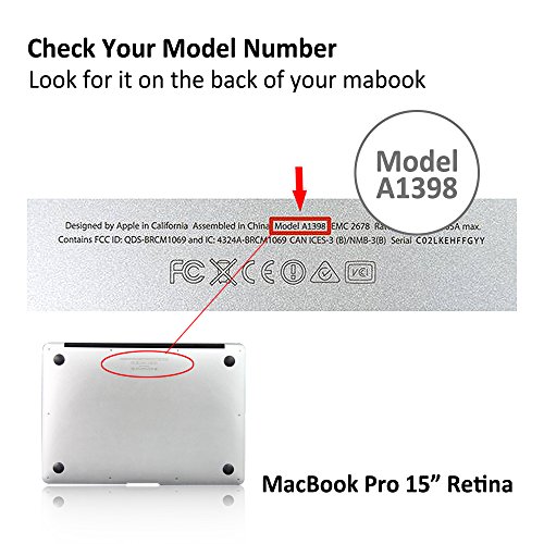 Case MacBook Pro 15 Retina Hülle Blau und weiß ,iCasso Medallion Design Ultra Slim Dünn Kratzfeste matt rutschfest Hartschale Kunststoff Schutzhülle Snap case für MacBook Pro 15 Zoll Retina (Modell: A1398) - 2