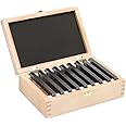 vidaXL 18x Parallel Pads Gauge Block Milling Pad Machine Tool Set Block Vise Precision Parallel Plate Hardware Steel 100 mm 10-42 mm