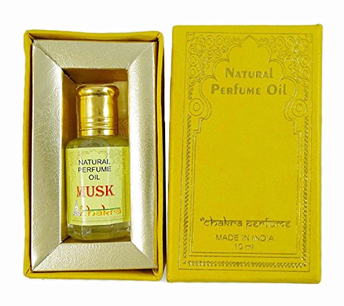 Chakra Natural Perfume Musk Oil Fragrance 100% Pure Natural Perfume Oil 10ml