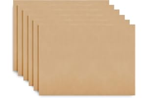 QWORK® 6 Piezas Teflón de Lámina de Hornear Papel de Horno, Papel de Horno Reutilizable, 30 * 40 cm, fácil de limpiar