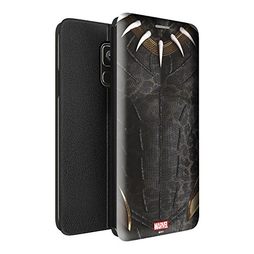 MTT Officially Licensed Black Panther Marvel Printed Flip Leather Case Cover for Samsung Galaxy Note 9 (Design 202)