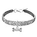 Produktbild Royalr Bling Kristallkatzenhalsband Metalljustierbarer Welpen Glänzende Rhinestone-weiche Halsbänder Tierbedarf für Small Medium Hunde