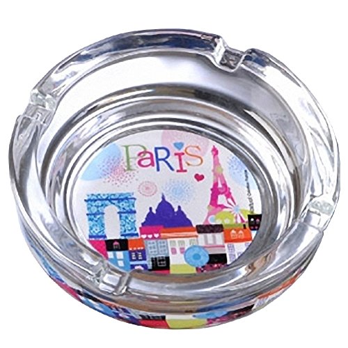 Foxtrot 8160 Patrón ARTF Cenicero Cristal Fuego Artificio Diámetro 9 cm