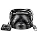 Price comparison product image USB Extension Lead, UGREEN 10m USB Extension Cable with 4-Port USB 2.0 Hub and Signal Amplifier, USB Male to Female Active Repeater Cord for Printers, Keyboards, Scanners, Game Console