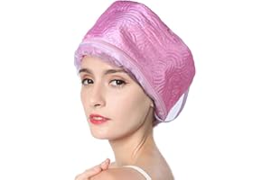 YINHING Gorro eléctrico para el cabello con 9 niveles de calentamiento, gorro para el cuidado del cabello, gorro de tratamiento térmico para el cabello, gorro calefactor para tinte para el cabello, vaporizado