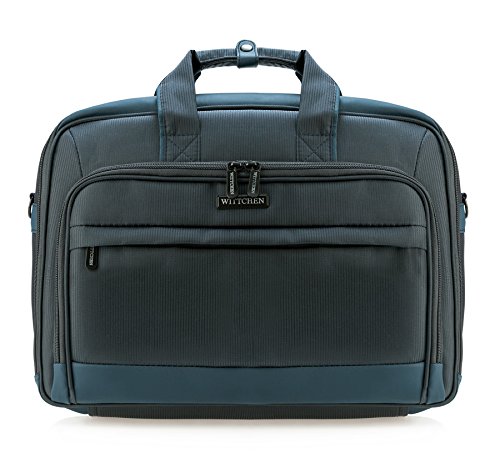 Preisvergleich Produktbild Wittchen Laptoptasche Kollektion: Office Kollektion Blau 85-3P-104-7