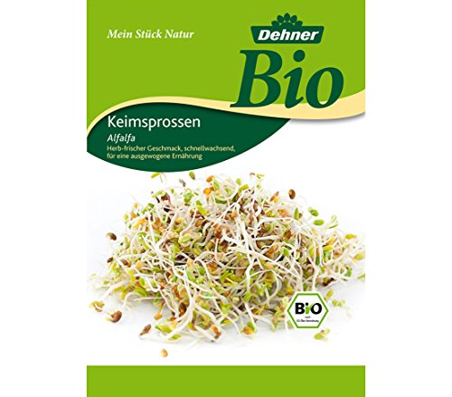 Dehner Bio Keimsprossen, 8 Sorten, Kresse, Brokkoli, Rettich, Radies, Weizen, Rauke, Bohnen, Alfalfa - 4