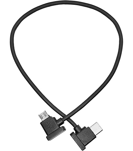 Hanatora USB-C Remote Controller Cable For DJI Drones - 6.3 Inch RC-N3/N2/N1 Cable | Nylon Braided