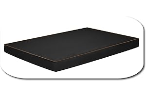 FORTISLINE Hundematte Hundebett OAHU Plus 2 Größen 4 Farben (L - 90x60x8cm, Braun)