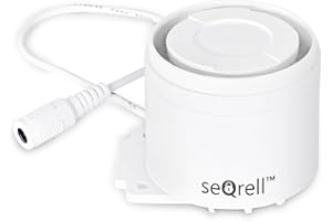 seQrell Home Alarm Security Systems and assessories (Sirena inalámbrica S-01)