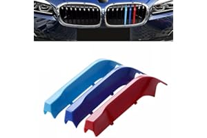 BizTech ® Clip In Grille Inserts Compatible with BMW 2 Series F45 F46 2018-up 9 Beams Bonnet Hood Kidney Sport Stripes Cover