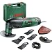 Produktbild Advanced Bosch PMF 190E Set All Rounder 3 in 1 Multi Tool Schnitte, Lochsägen – Sands 190 W 240 V mit â £106 Wert von Accessoires [1 Stück] – -