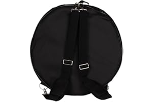 ALMENCLA Schwarz 18 Zoll Snare Drum Bag Rucksack Fall Mit Schultergurt Musikalische Teile