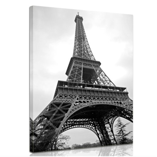 Arte Moderno De Pared Carteles 50cmx70cmx3psc Sombrillas Decoracion Para El Hogar Torre Eiffel Paris Blanco Negro Cuadros 3 Piezas Rojo Lienzo Pinturas Sin Marco