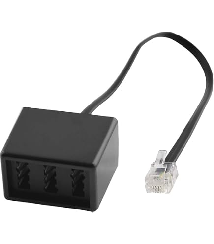 Goobay 68026 Cavo Adattatore Telefonico Spina RJ11 Presa TAE-NFN 0,20m Nero Goobay 68026 Cavo Adattatore Telefonico Spina RJ11 Presa TAE-NFN 0,20m Nero