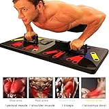 Forma eficazmente los músculos: proporciona múltiples posiciones y ángulos de ejercicio posibles para dar forma eficaz a los músculos de la parte superior del cuerpo.