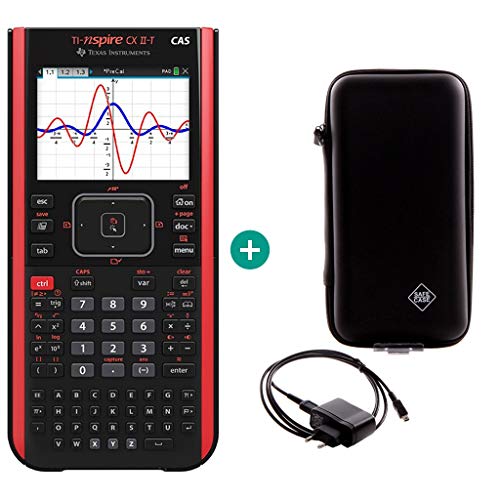 Preisvergleich Produktbild Texas Instruments TI Nspire CX II-T CAS + Ladekabel + Schutztasche