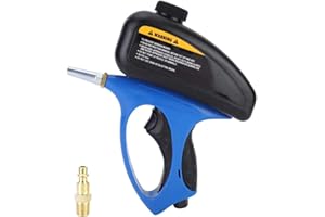 CRYFOKT Kit De Pistola De Chorro De Arena, Chorro De Arena Industrial PortáTil Anti-óXido Con Mango ErgonóMico, MáQuina Rociadora De Chorro De Arena NeumáTica Para Quitar Pintura