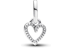 PANDORA ME - Charm mini pendente a forma di cuore in argento sterling