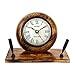 Artshai Premium Wooden Table Clock cum Pen Stand. Excellent Antique style pen holder RS.1299.00