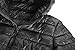 Women's Hooded Packable Ultra Light Weight Down Coat NLM(Black,X-S)