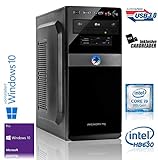 Außerdem verfügt das ASUS Mainboard über einen zukunftsweisenden M.2 SSD Steckplatz. Hier können Sie SSD´s einbauen die bis zu aktuell 10x schneller sind als herkömmliche SSD´s und bis zu ca. 20x schneller als herkömmliche Festplatten. Entscheiden Sie sich für die neueste Prozessor-Generation von Intel. Coffee Lake setzt neue Maßstäbe in der Prozessorleistung sowie Grafikleistung.
