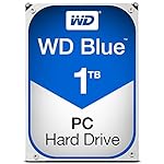 WD Blue 1TB Desktop Hard Disk Drive - 7200 RPM SATA 6 Gb/s 64MB Cache 3.5 Inch