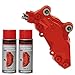 Produktbild Dino Bremssattellack Spray 1K Rot 1 Komponenten Lack Lackspray 2x400ml Neu