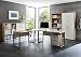 Produktbild Büro Möbel Arbeitszimmer komplett Set OFFICE EDITION (Set 1) in Eiche Sonoma/Weiß - abschließbar und Metallgriffe - Made in Germany