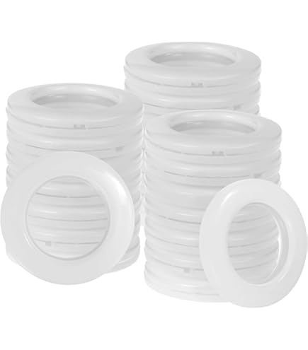 Gordijnring voor 28 mm gordijnroede hout grijs 10 stuks kopen? Accessoires