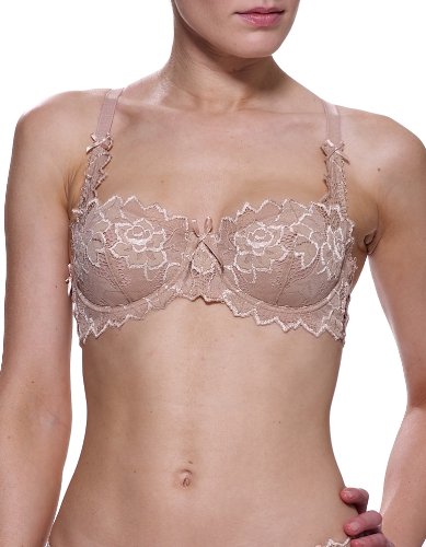 Lepel Fiore Nude Floral Lace Balcony Bra 93208 36DD