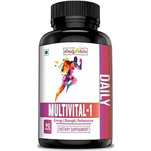 Buy Simply Nutra Multivital-1 Multivitamin -With 39 Natural Vitamins, Minerals, Raw Extracts 
