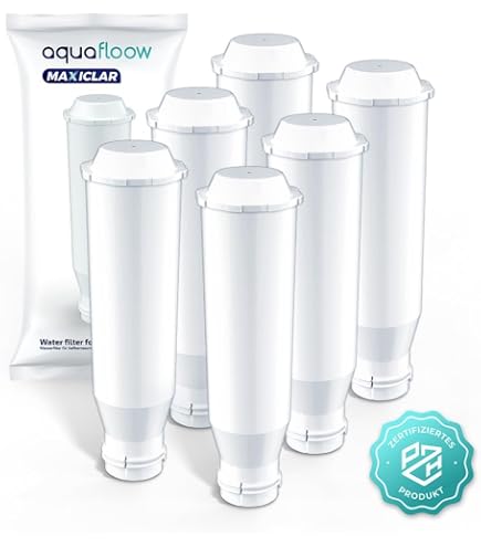 Lot De 4 Filtres à Eau Compatibles Krups, Melitta, Bosch, Siemens - Pour Machines à Café Automatiques - Certifié NSF - 10