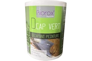 BIOROX DCAP VERT GEL - Décapant Peinture et Vernis Surpuissant D'Origine Naturelle (2,5L)