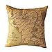 Produktbild Bluelan hyha Kissen der Herr der Ringe Baumwolle Leinen Sofa Doppelschwert Karte Sofa Schlafzimmer Home dekorativer Überwurf-Kissenbezug