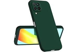 Longstong Funda Compatible con Huawei P40 Lite 4G (6.4"), Delgada Antigolpes Personalizada Diseño Minimalista - Verde Oscuro