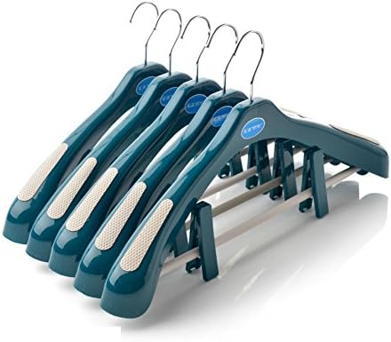 Broad-shouldered non-slip Pant clips/ suit hanger/ plastic hanger-A