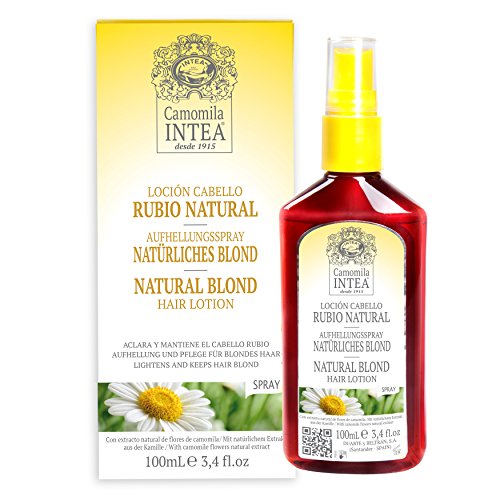 Kamille Natürliches Aufhellungsspray - Natürlich Blonder gehen ohne Haarfärbemittel - Haar Aufheller Geeignet für Brünette oder Blondinen - Blonde Strähnchen, Dip Dye Look, Haarwurzeln Retuschieren