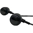Alchemy Parts LED Bullet Indicators Turn Signals with Tinted Lens | Compatible with Custom Harley Davidson Sportster Dyna Softail 883 1200 1340 1450 Chopper (Black Aluminium)
