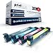 Produktbild Print-Klex 4x kompatible Tonerkartuschen für HP Color Laserjet CP 6000 Series CP6015 DE CP6015 DN CP6015 DNE CB380A CB381A CB382A CB383A CB 380 381 382 383 Black Cyan Magenta Yellow - Office Line Serie