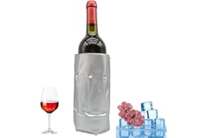 HI FINE CARE Enfriador De Botellas De Vino, Funda Enfriadora De Vino, Botella Congeladora De Vino, Enfriador De Vino